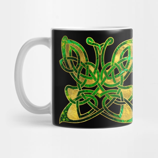 Celtic Butterfly Ornament by Nartissima